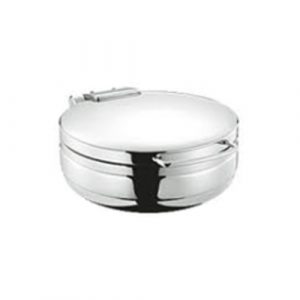 Round Induction Chafing Dish 4 L w/ S/S Lid, Premium - Maestro