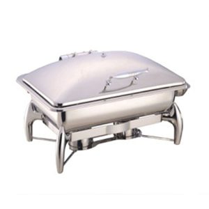 Rectangular Induction Chafing Dish 9 L w/ S/S Lid & Stand Exquisite - Maestro