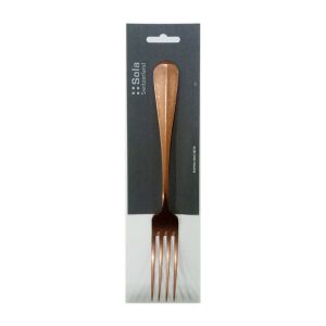 Table/ Dinner Fork Baguette PVD Copper - Sola Switzerland