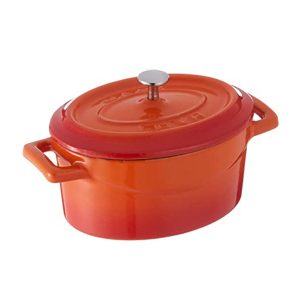 Mini Oval Casserole 9x12 cm Trendy Orange - Lava Turkey