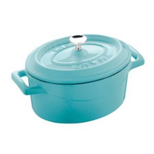 Mini Oval Casserole 9x12 cm Trendy Torquise - Lava Turkey