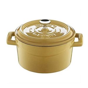 Mini Round Casserole D.10 cm Trendy Yellow - Lava Turkey