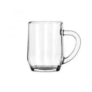 Libbey 5725 10 oz All Purpose Glass Optic Mug