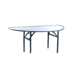 Half Round Folding Banquet Table 1830x915x760 mm
