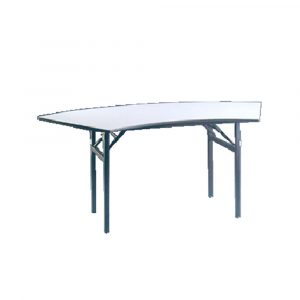 Crescent Folding Banquet Table 2155x915x760 mm