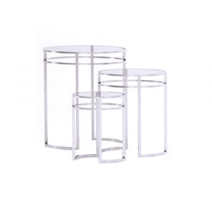 Round Nesting Table 60-80-100