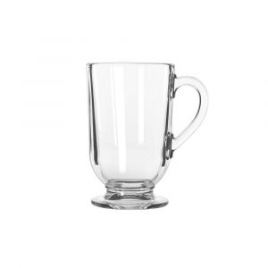 Libbey 5304 10.5 oz Irish Glass Coffee Mug