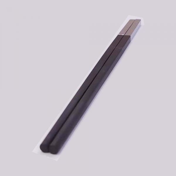 Chopstick Silvering Sleeve Black 27 cm (60) - Image 5