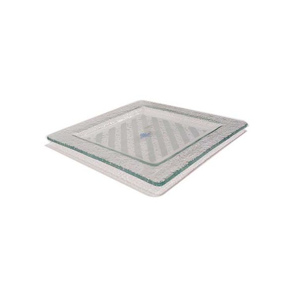 Square Textured w/ Sanblasting Stripe 250x250x6 mm - Blue Pumpkin - Image 3