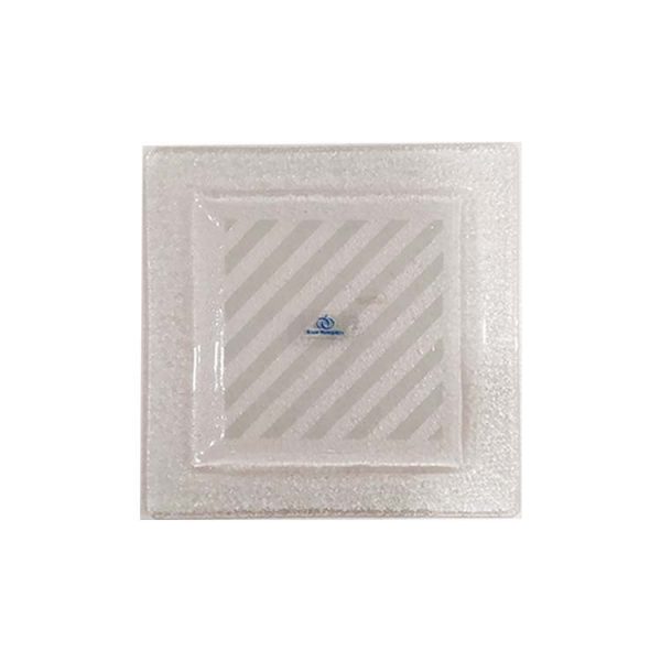 Square Textured w/ Sanblasting Stripe 250x250x6 mm - Blue Pumpkin - Image 2