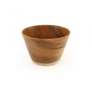 Conical Wooden Bowl 19 cm - Maestro